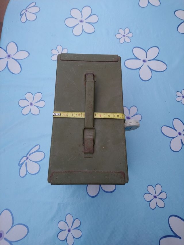 Caja de cartuchos militares