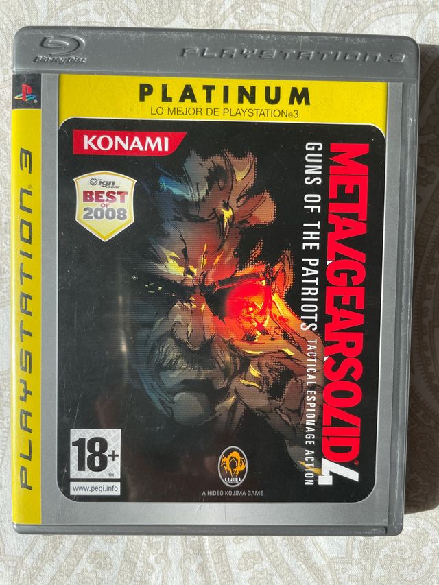 Metal Gear Solid 4 Ps3