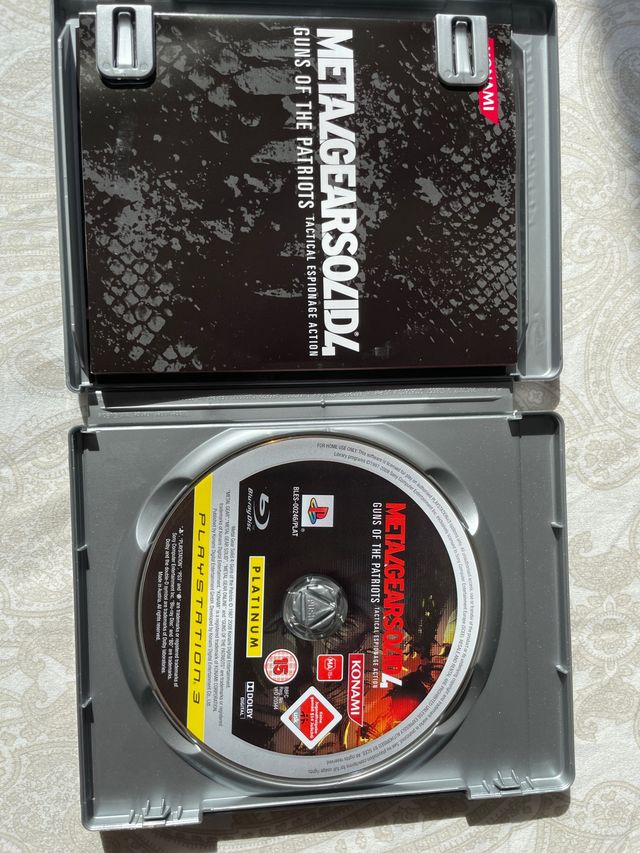 Metal Gear Solid 4 Ps3