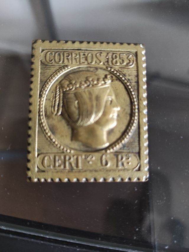 timbro in metallo 1853