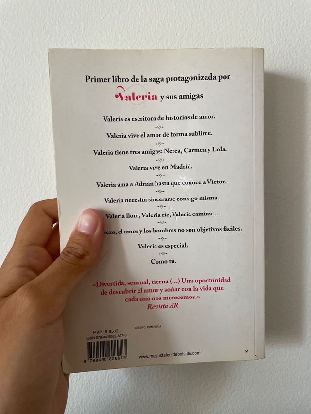 Libro En los zapatos de Valeria