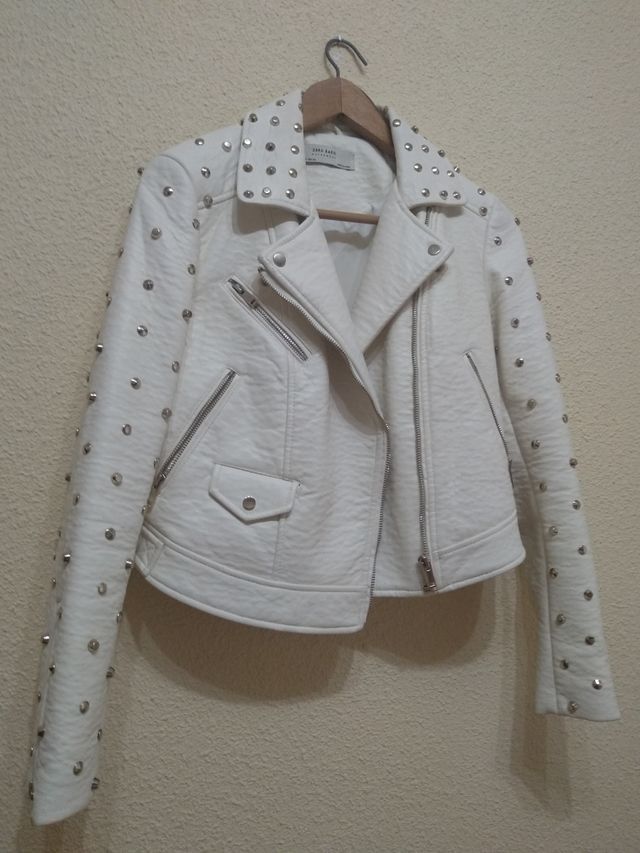 cazadora de cuero ZARA