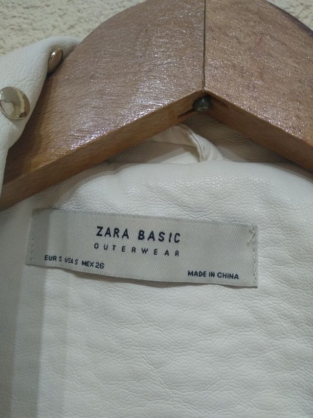 cazadora de cuero ZARA