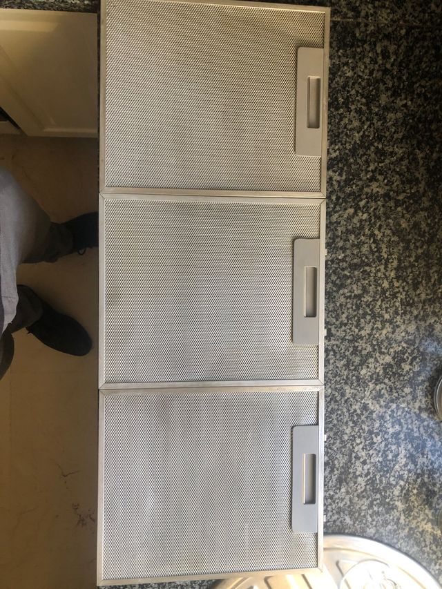 Filtro de extractor humo de campana