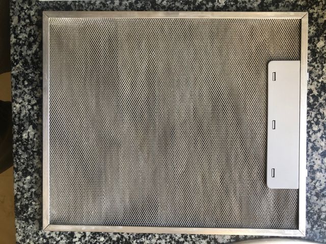 Filtro de extractor humo de campana