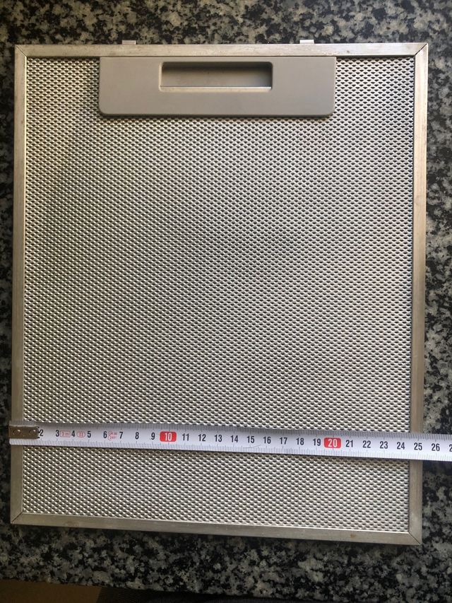 Filtro de extractor humo de campana