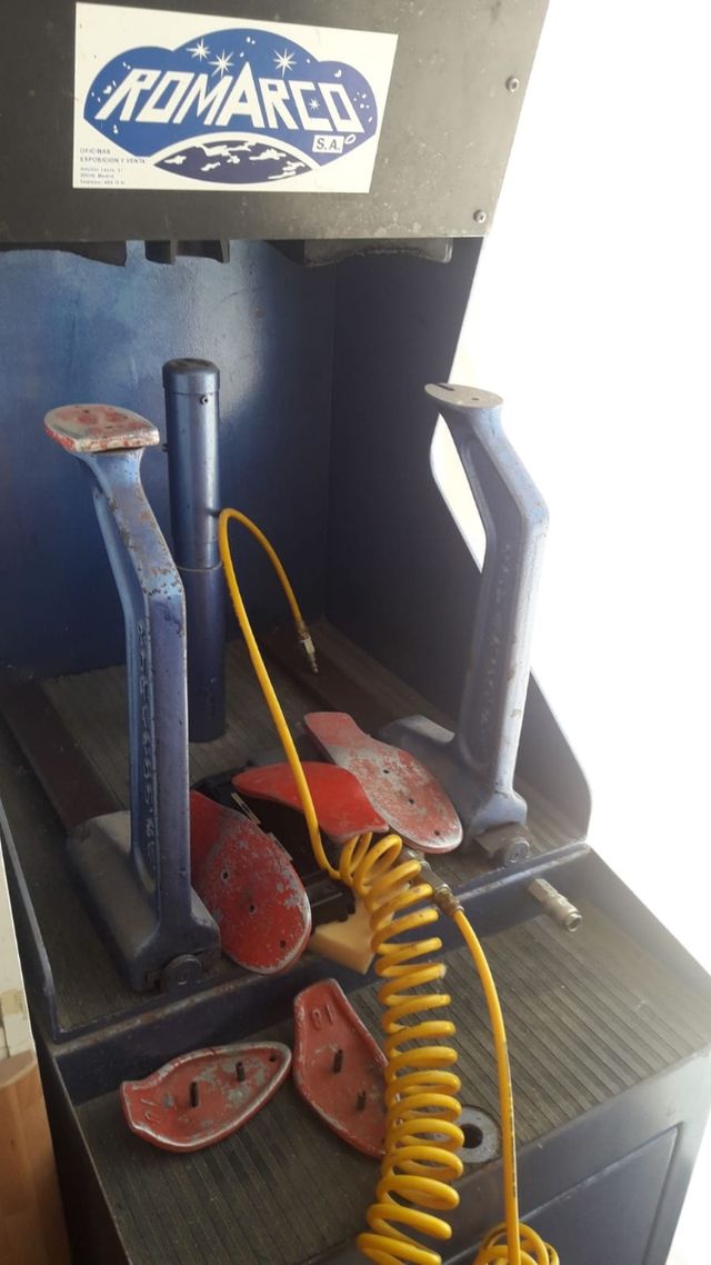 máquina de reparación calzado