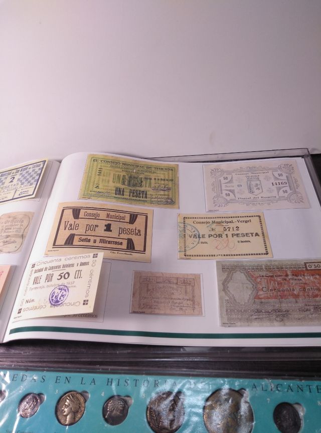 Billetes y Monedas en la Historia de Alicante