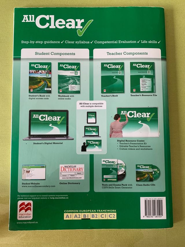 All clear. Student's book 4 eso