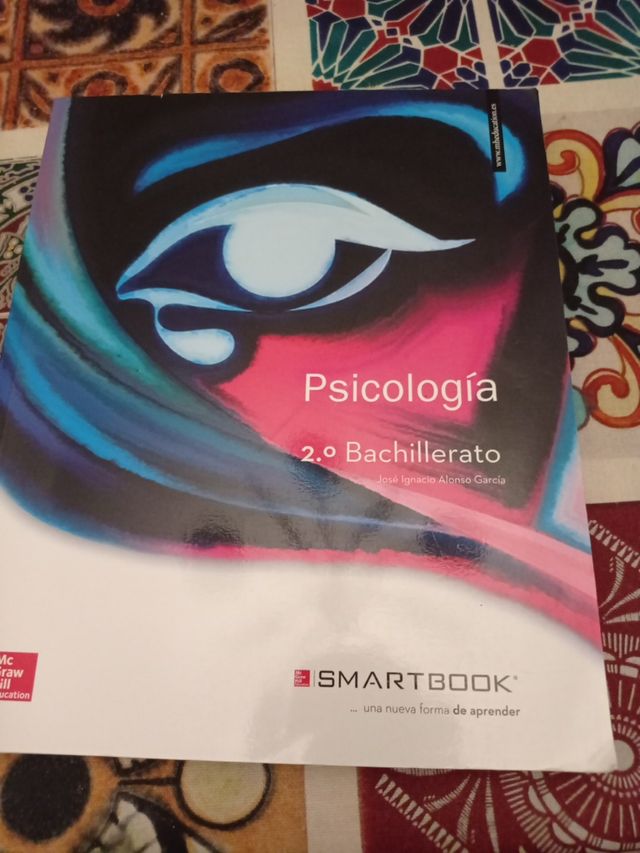 libro de texto psicologia 2 de bachillerato