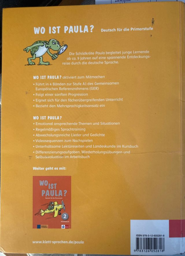 Alemán, 3 Primaria, Editorial Klett