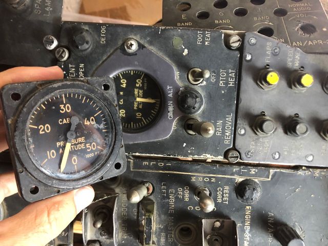 Aviación instrumentos de avión 