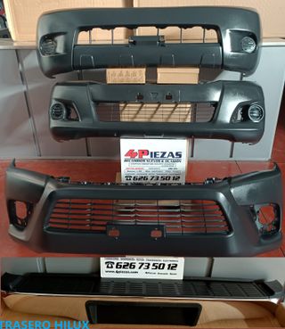 TOYOTA HILUX 2004-19** FALDILLAS SALVABARROS KIT