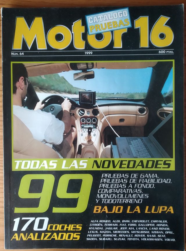 Revista Motor 16 pruebas 1999