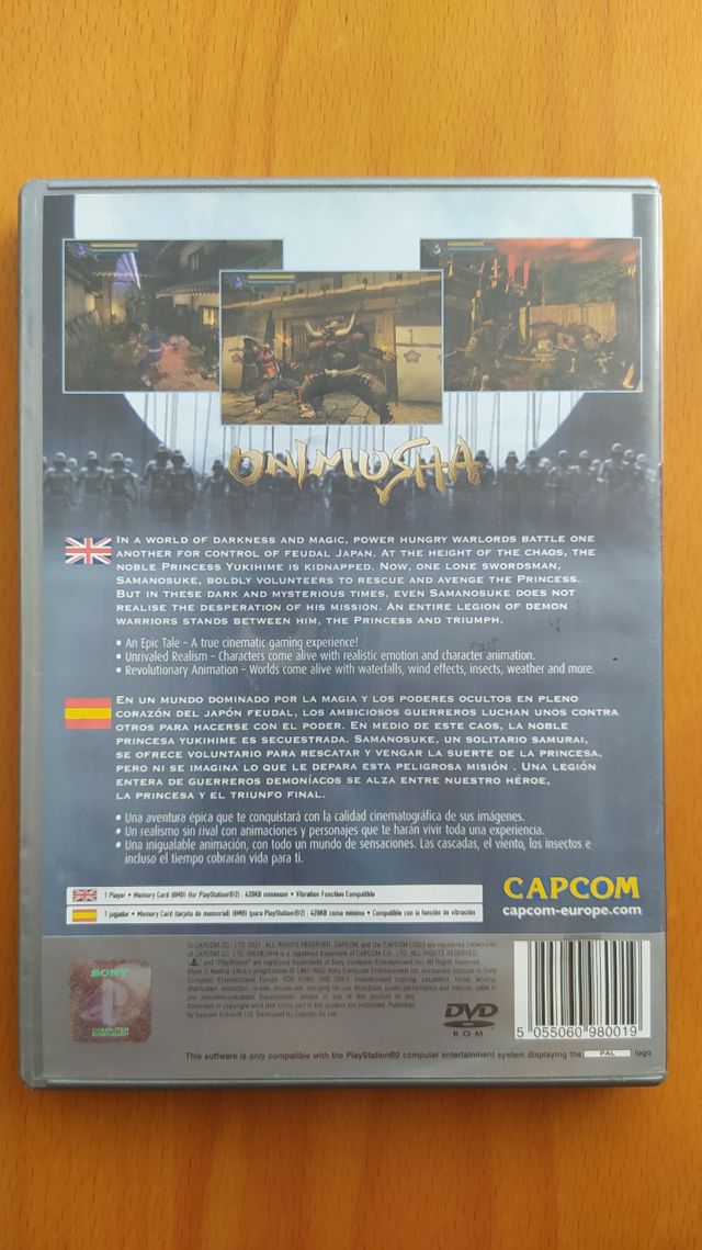 Onimusha Warlords Platinum