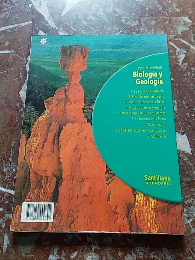 Libro de Biología y Geología de 4 Eso