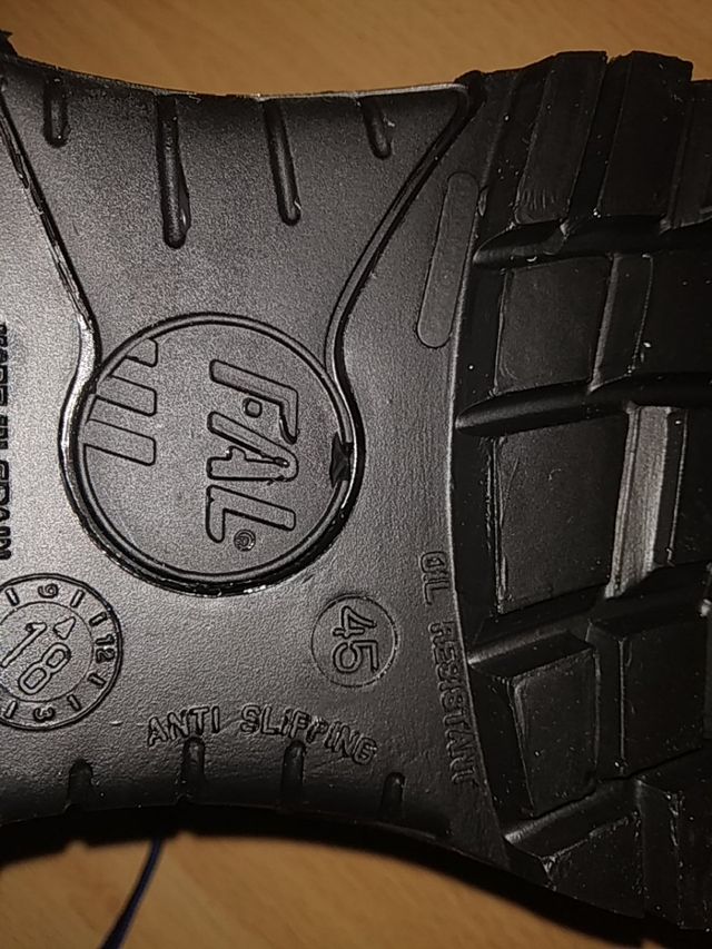Calzado de seguridad FAL (talla 45)