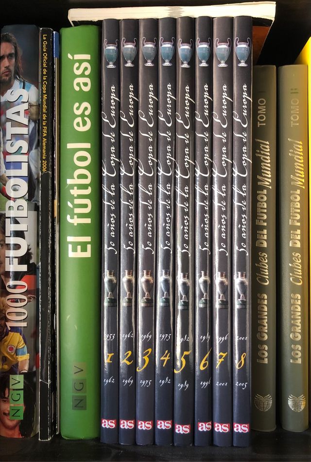 50 Años de la Copa de Europa. Colección completa.