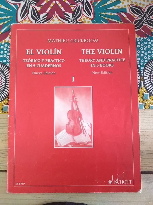 libro el violín
