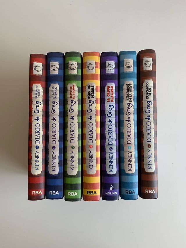 DIARIO DE GREG (COLECCIÓN DE 7 LIBROS)