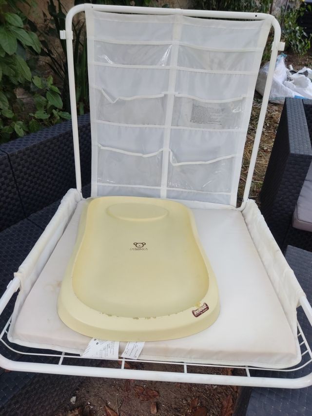 cambiador de pared para bebé