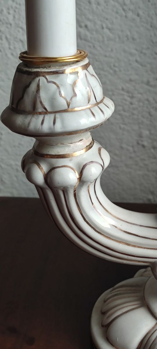 Lámpara sobremesa antigua