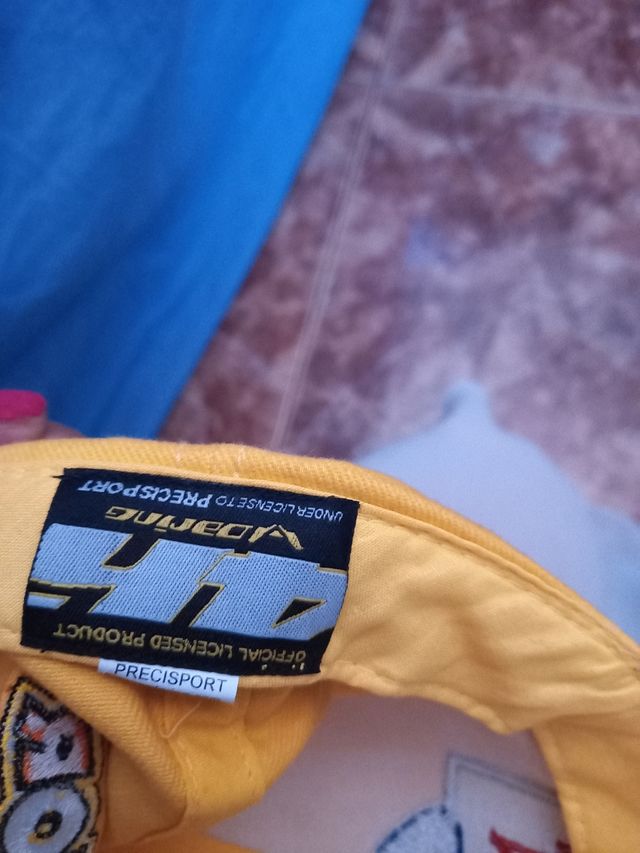 gorra valentino rossi oficial con etiqueta