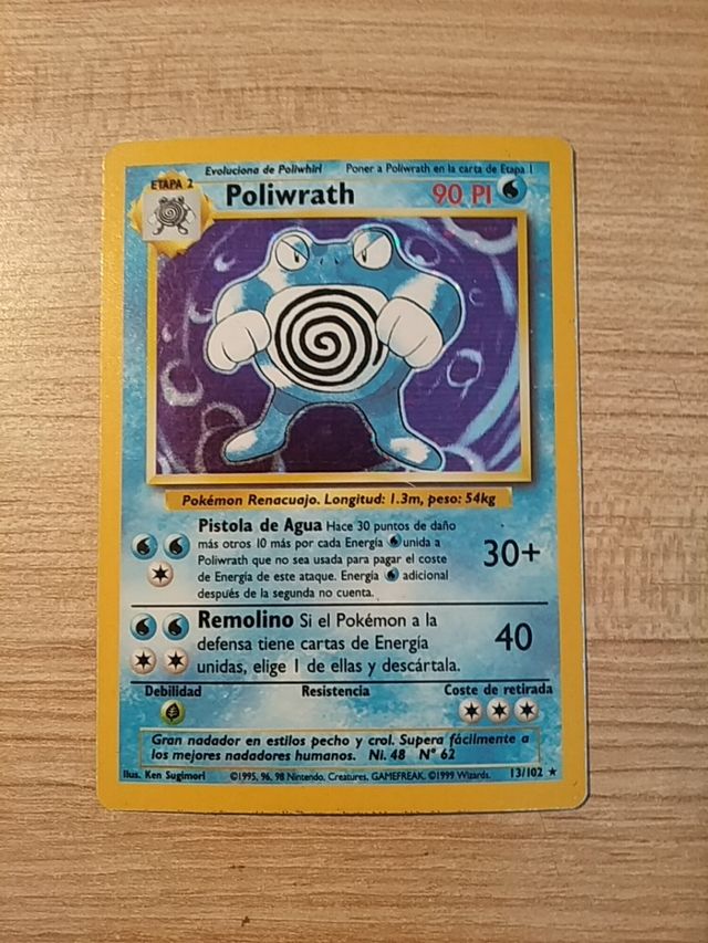 Carta pokemon Poliwrath