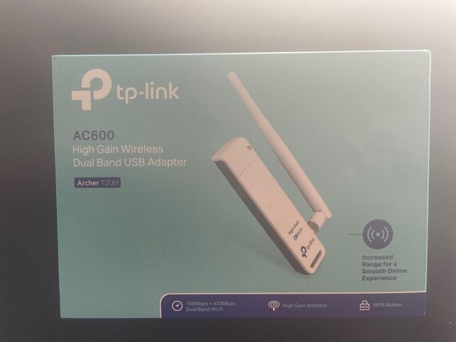 Adaptador de red wifi tp link AC600