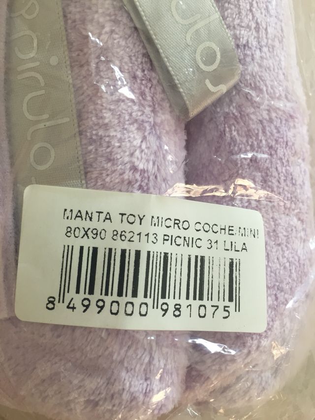 Mantita de microfibra 80x90 cm ¡NUEVA!