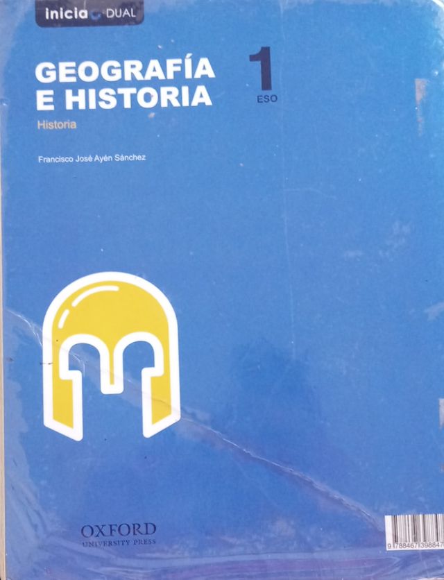 Libro de Historia de 1° de la ESO