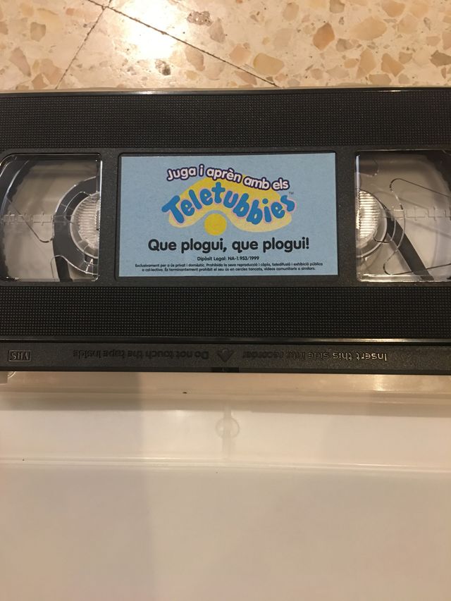 VHS Teletubbies: Que plogui, que plogui!