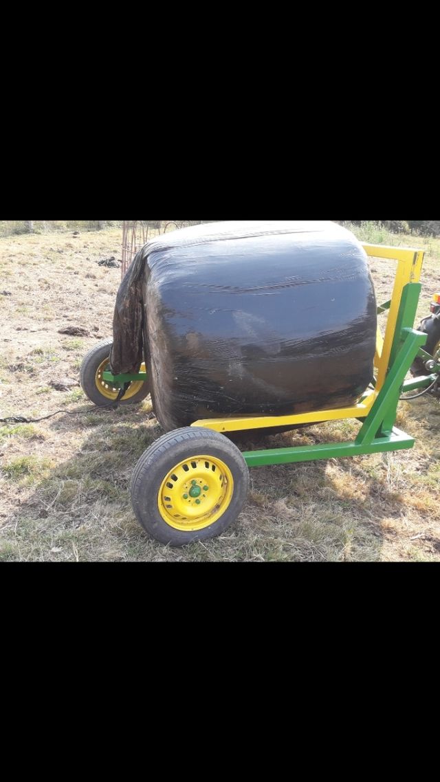 Remolque portabolos hidráulico