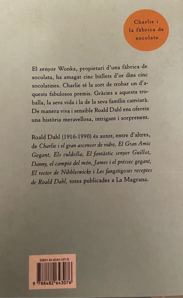 Charlar y la fábrica de xocolata