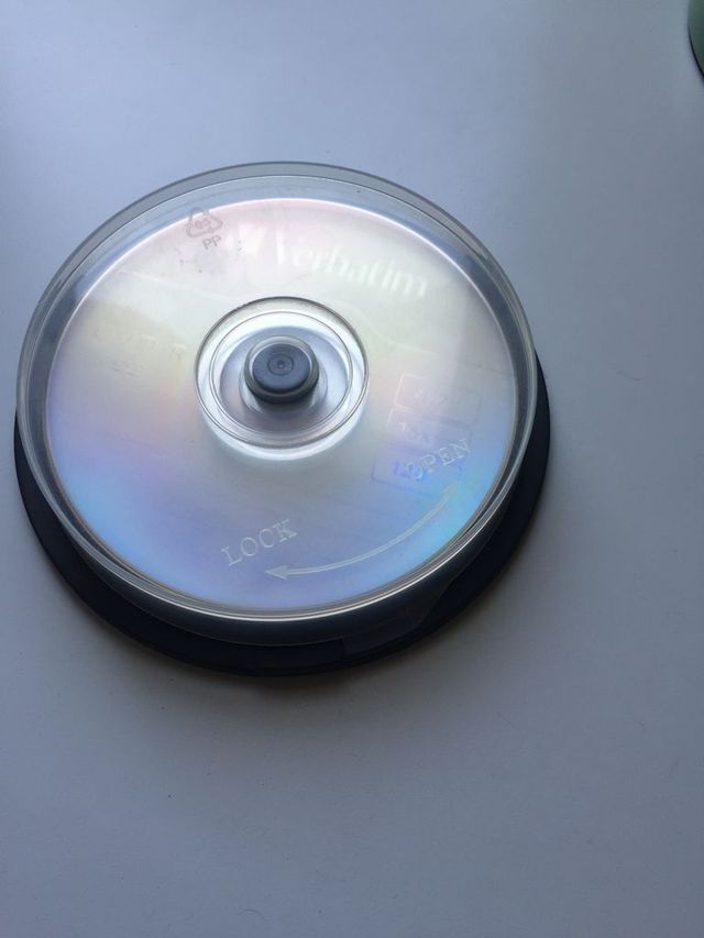 CDs y DVDs vírgenes