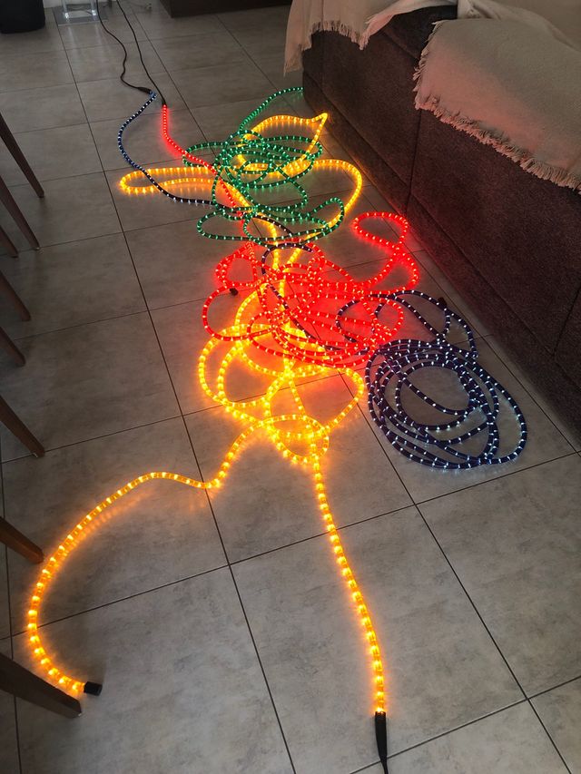 Manguera luz colores