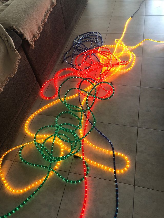 Manguera luz colores