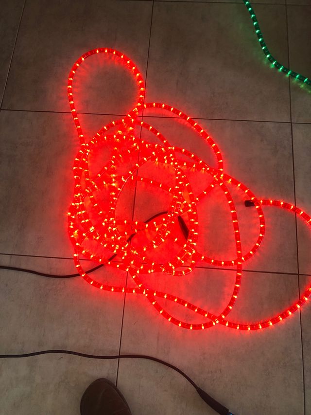 Manguera luz colores