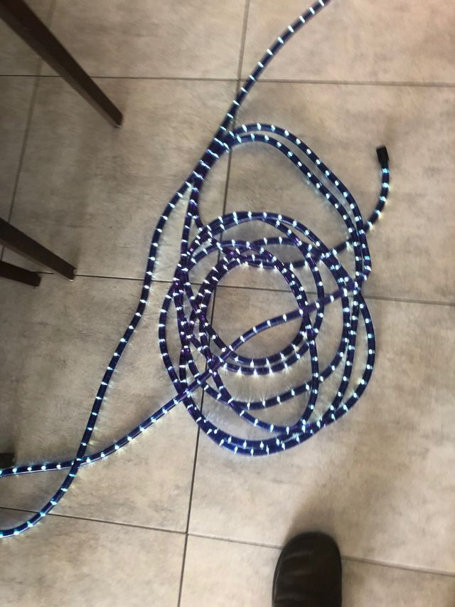 Manguera luz colores