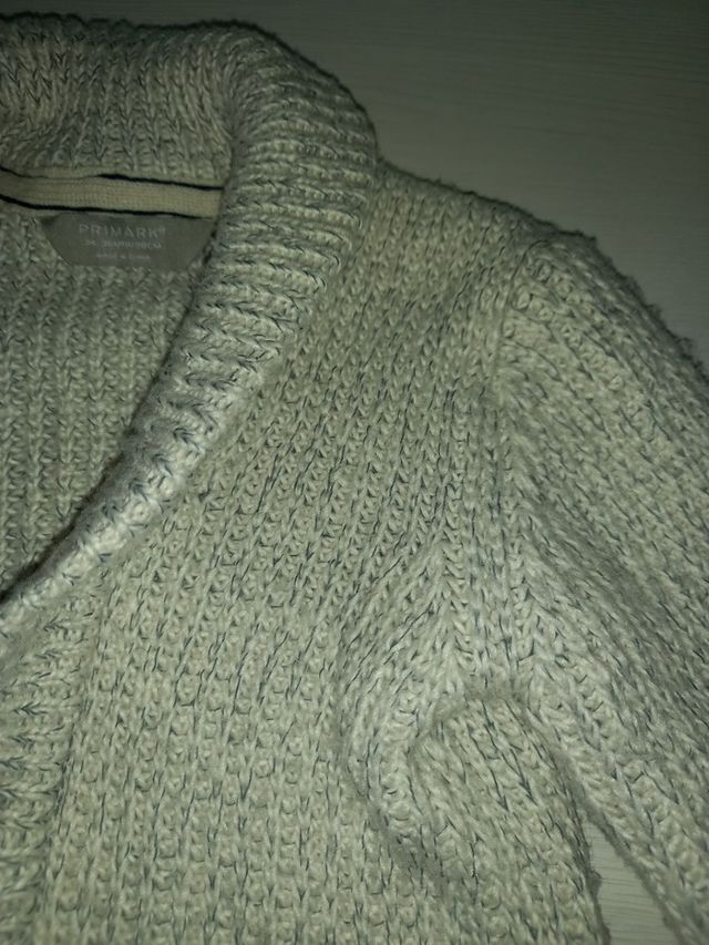 chaqueta 3 años 36 gris blanca invierno niño