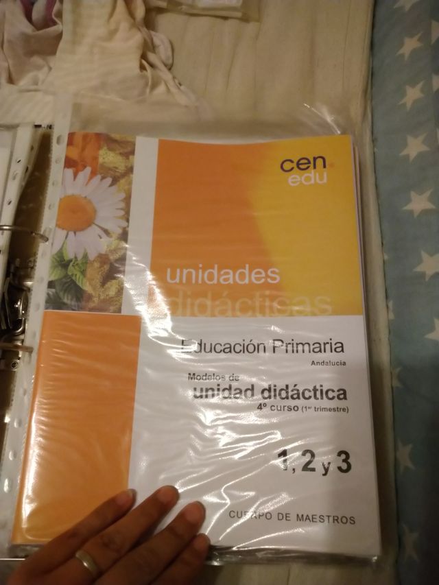 temario oposiciones Primaria Andalucía Cen.Edu