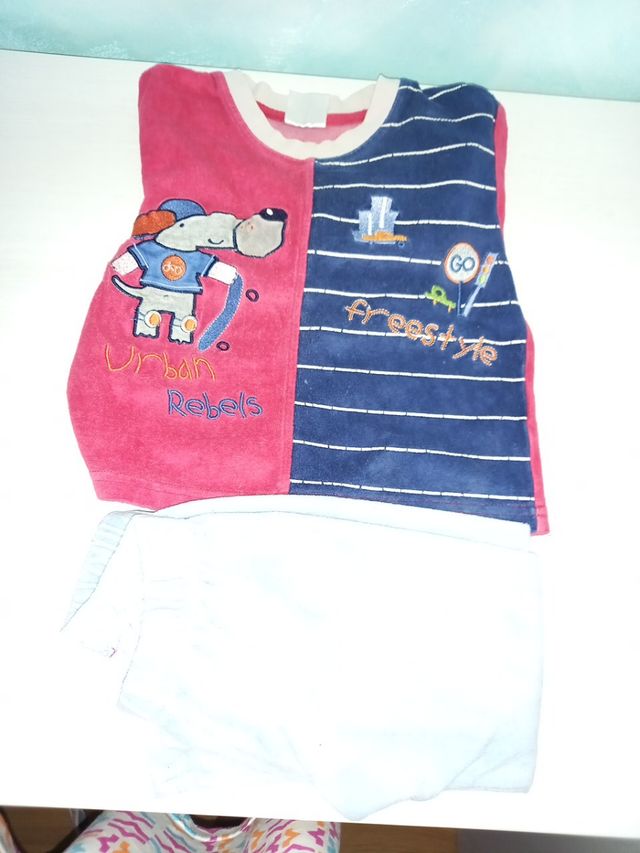 3 pijamas de 36 y 24 meses invierno