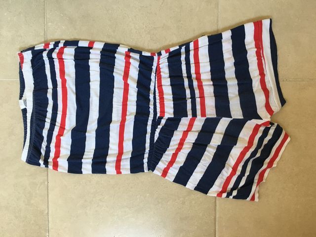 Mono rallas marineras con bolsillos laterales