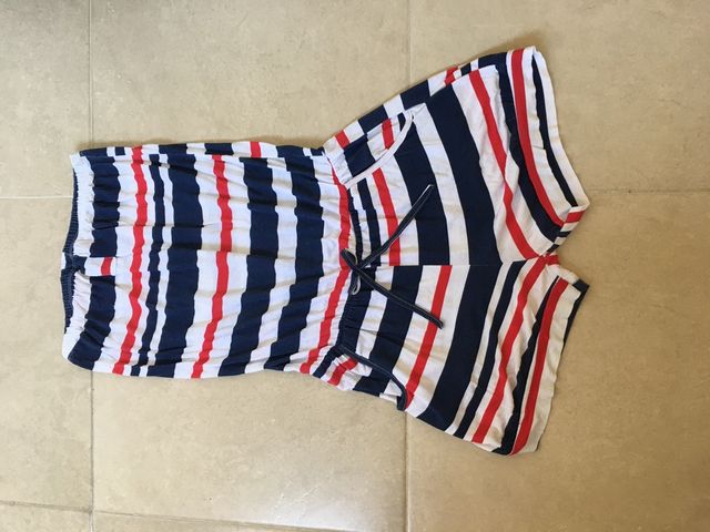 Mono rallas marineras con bolsillos laterales