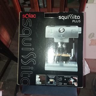 CAFETERA SOLAC ESPRESO SQUISSITA PLUS NUEVA de segunda mano por 80 EUR en  Linares en WALLAPOP