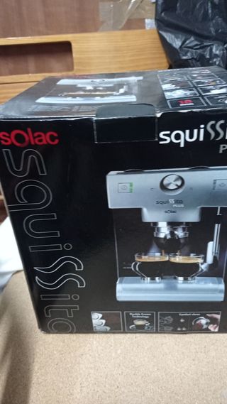 CAFETERA SOLAC ESPRESO SQUISSITA PLUS NUEVA de segunda mano por 80 EUR en  Linares en WALLAPOP