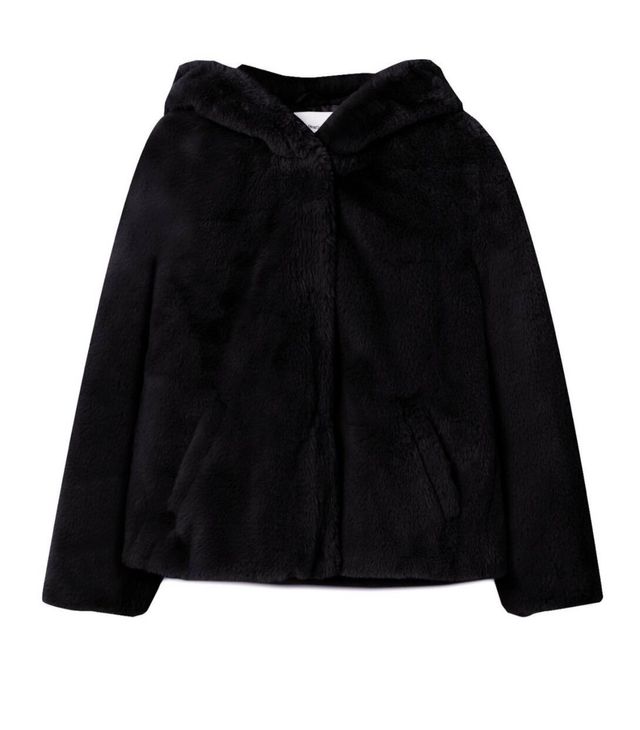 Chaqueta pelo negro NUEVA