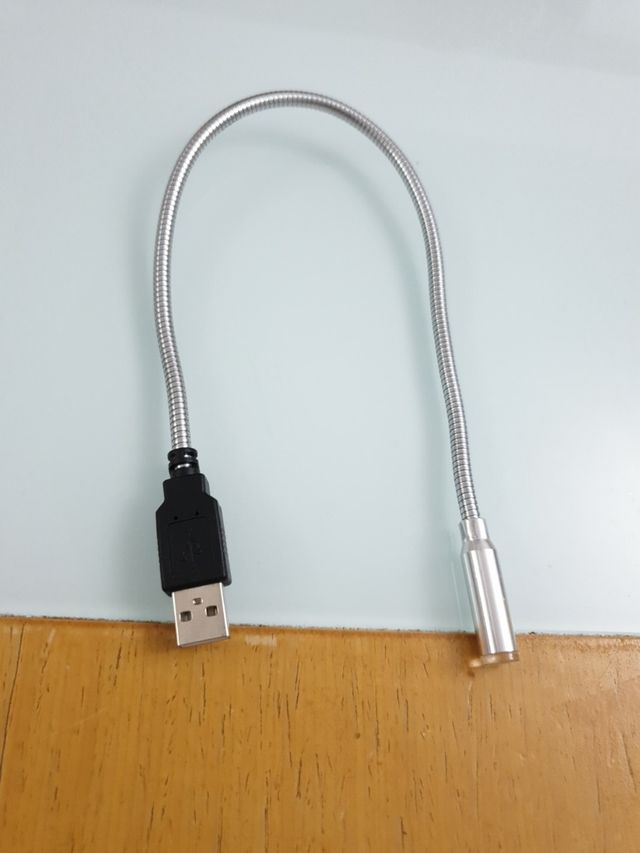 mini lampara de ordenador con usb