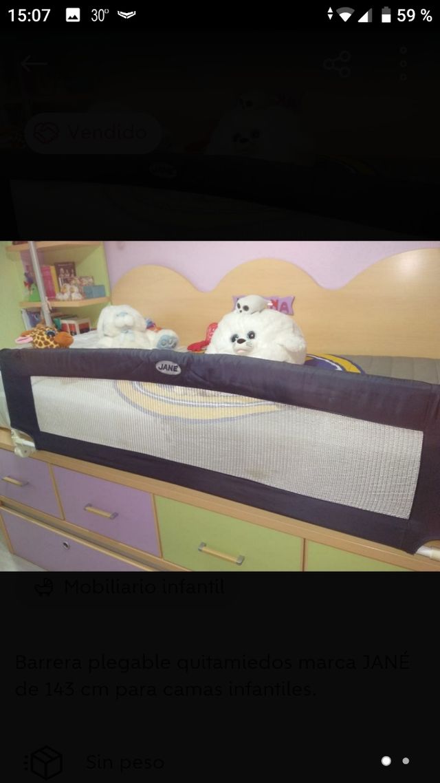 Barrera plegable JANÉ