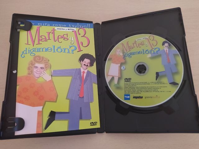 Martes y 13. 3 DVD's. Año 2003